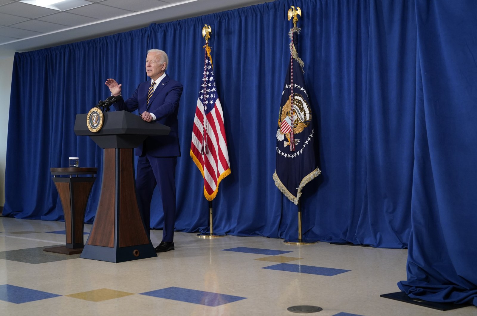 President Joe Biden speaks about the May jobs report, Delaware, U.S., June 3, 2022. (AP Photo)