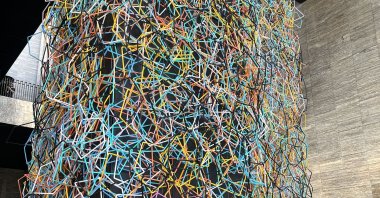 A view from "The Aesthetics of Ready Materials" by Haydar Akdağ. (Photo courtesy of Funda Karayel)