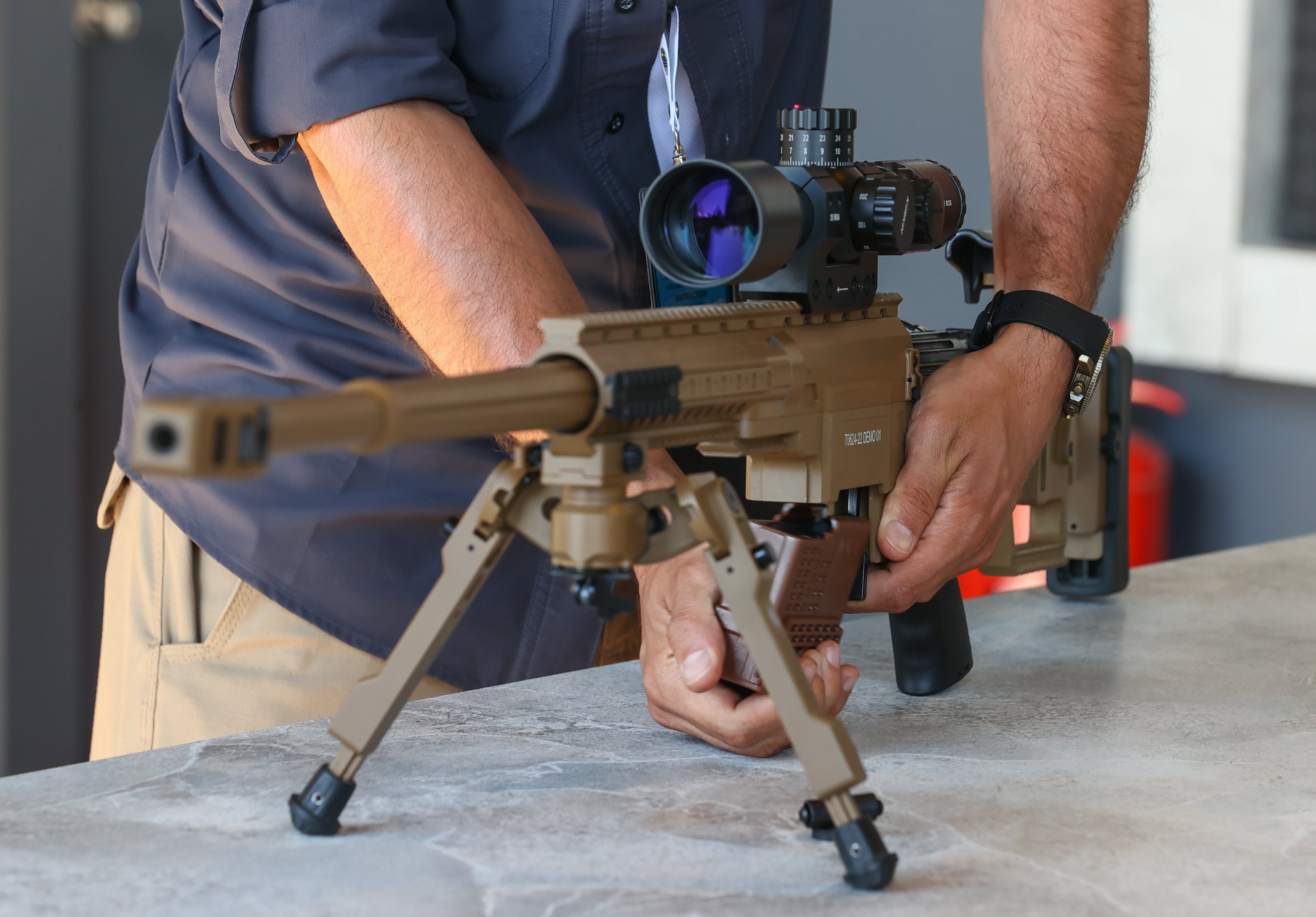 Turkey's 1st multi-caliber sniper rifle to enter inventory this