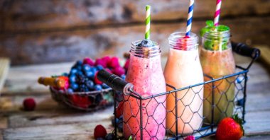 Fresh smoothies are great for hot summer days. (Shutterstock Photo)