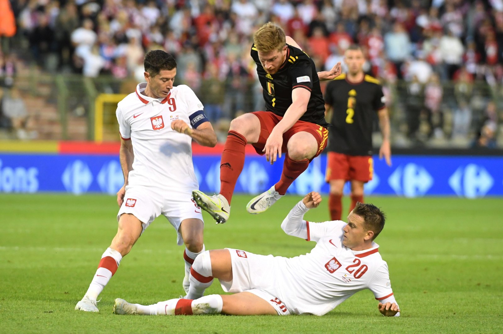 Belgia kalahkan 6 Polandia, Ukraina kalahkan Irlandia di Nations League