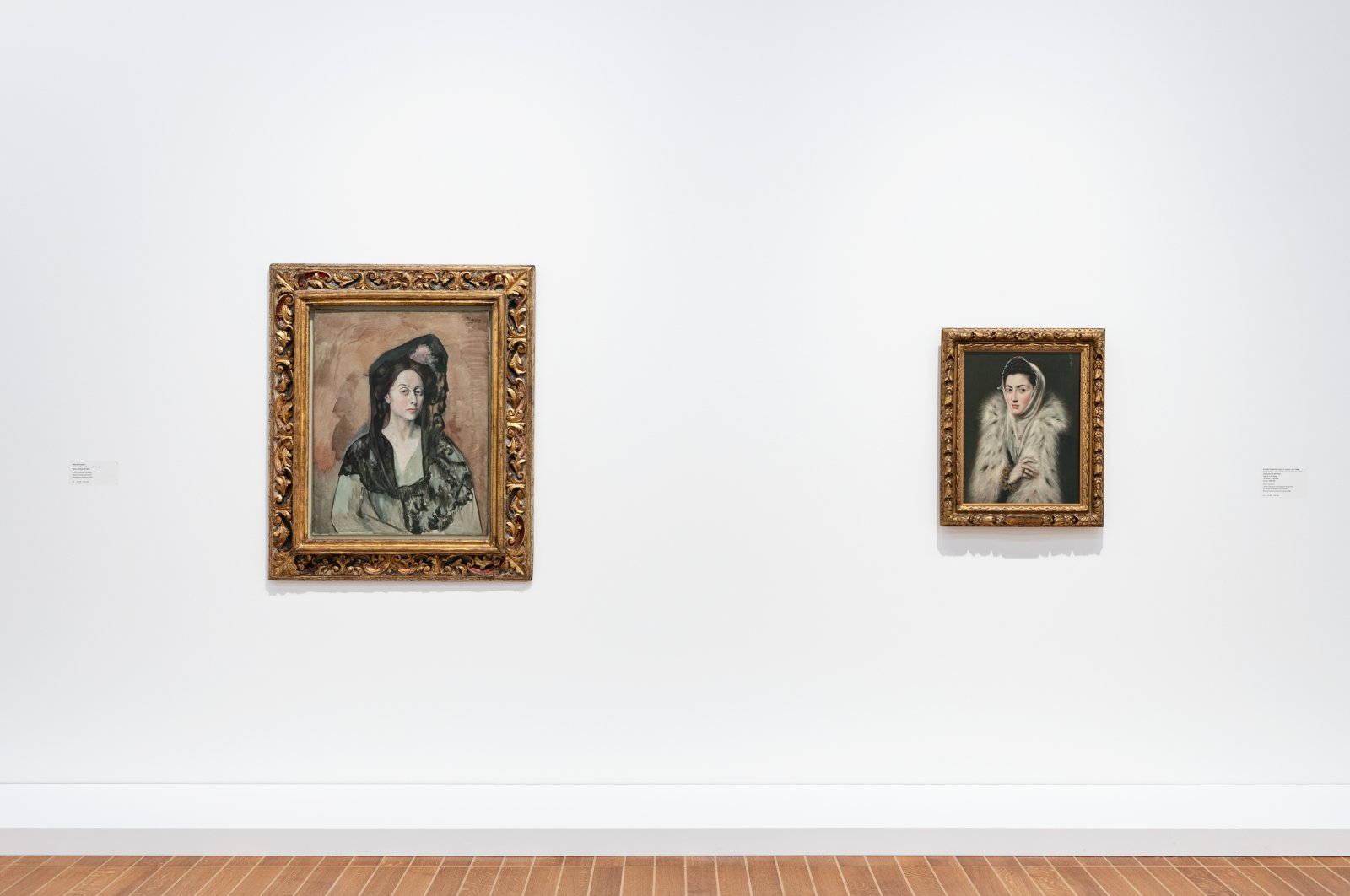 Centuries separated Pablo Picasso from renaissance artist El Greco, but the inspiration that the latter had on the pioneer of cubism was profound. The two are now being side-by-side in Basel to showcase the influence on Picasso, Swtizerland, June 9, 2022. (DPA Photo)