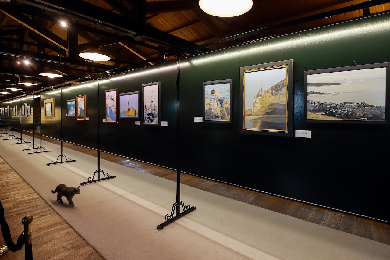 A view from the "Sea and Beyond" exhibition. (Courtesy of Rahmi M. Koç Museum)