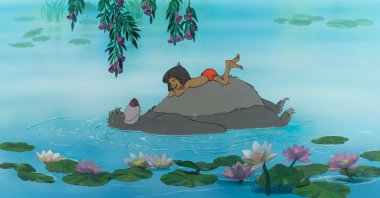 Baloo and Mowgli in the 1967 Disney classic "The Jungle Book" (1967). (DPA Photo)