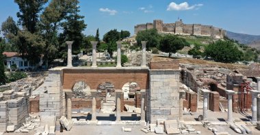 A view from Ayasuluk Hill, Izmir, western Turkey, June 11, 2022. (AA Photo)