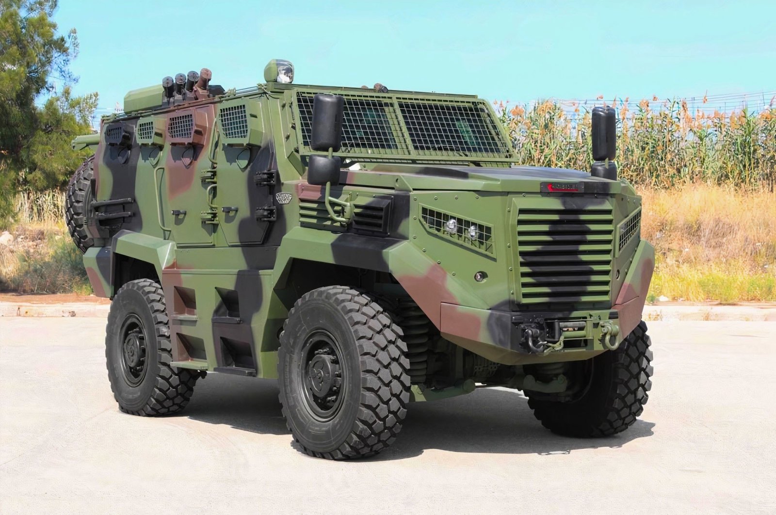 Katmerciler&#039;s Hızır combat vehicle seen on July 28, 2021. (Courtesy of Katmerciler)
