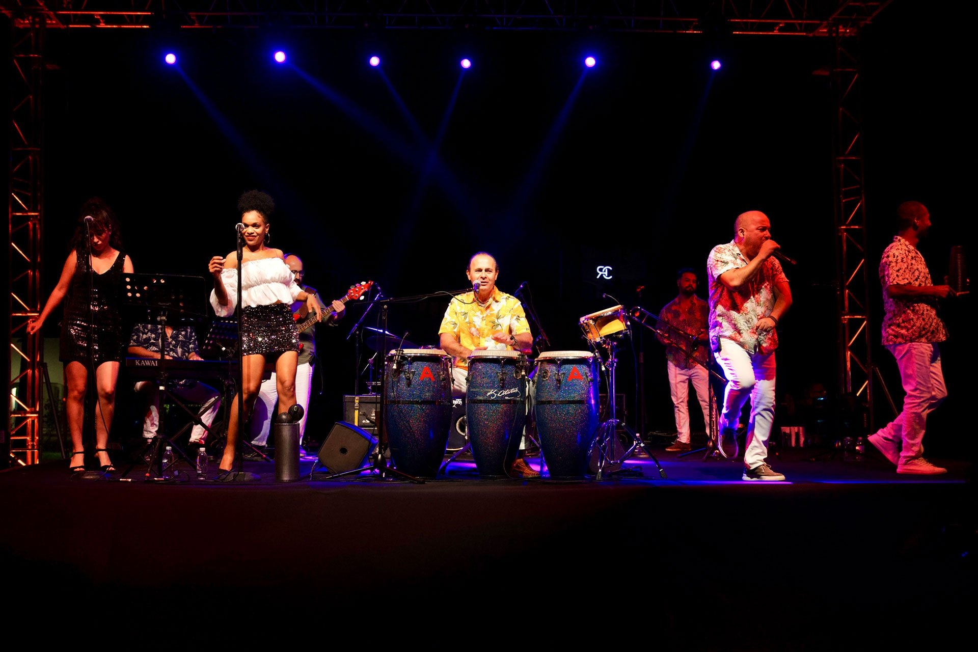 Ansambel tampil di Festival Jazz Bodrum Internasional ke-5, Bodrum, Turki, 11 September 2021. (Foto milik Jazz Society of Turkey)