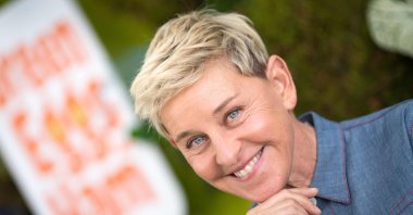 Producer Ellen DeGeneres attends Netflix&#039;s season 1 premiere of &quot;Green Eggs and Ham&quot; at Hollywood Post 43, Hollywood, California, U.S., Nov. 3, 2019. (AFP Photo)