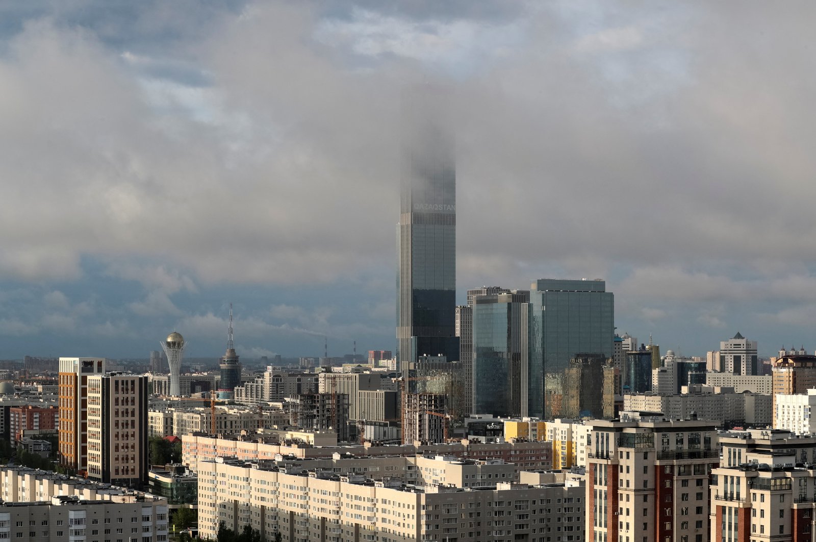 A general view shows the city of Nur-Sultan, Kazakhstan June 4, 2022. (REUTERS Photo)