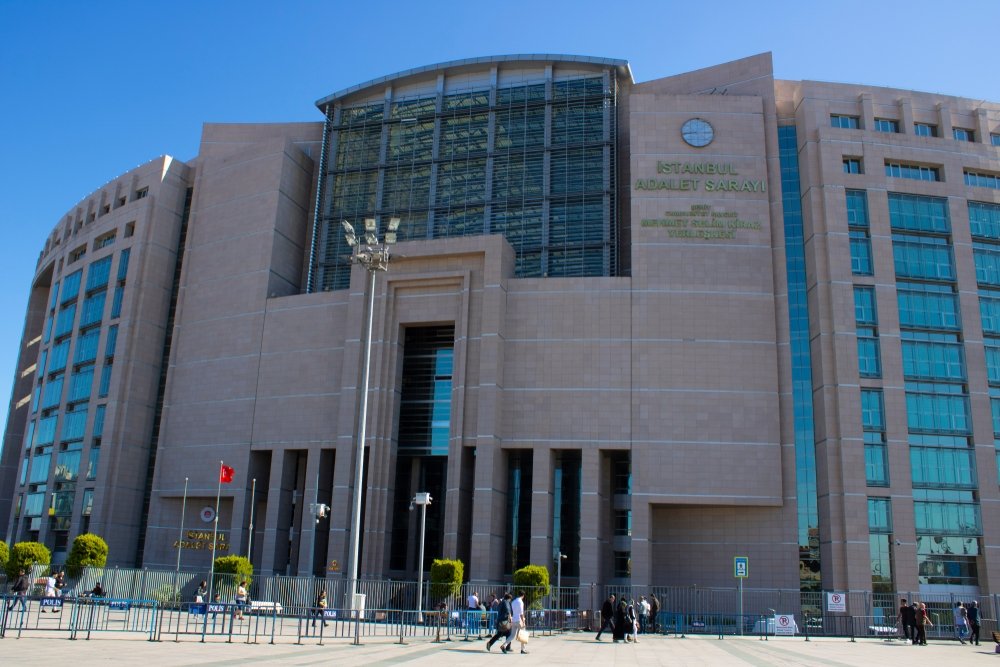 The xterior of the courthouse where the suspect will be tried, in Istanbul, Turkey, Oct. 13, 2019. (Shutterstock Photo)