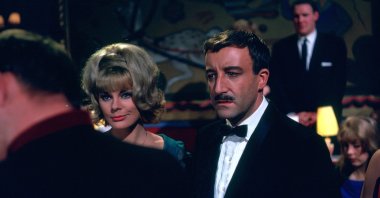 A still shot from &quot;A Shot in the Dark&quot; (1964). 