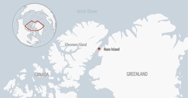 A decades-old dispute between Denmark and Canada over a tiny, barren and uninhabited rock in the Arctic has come to an end. (AP Photo)