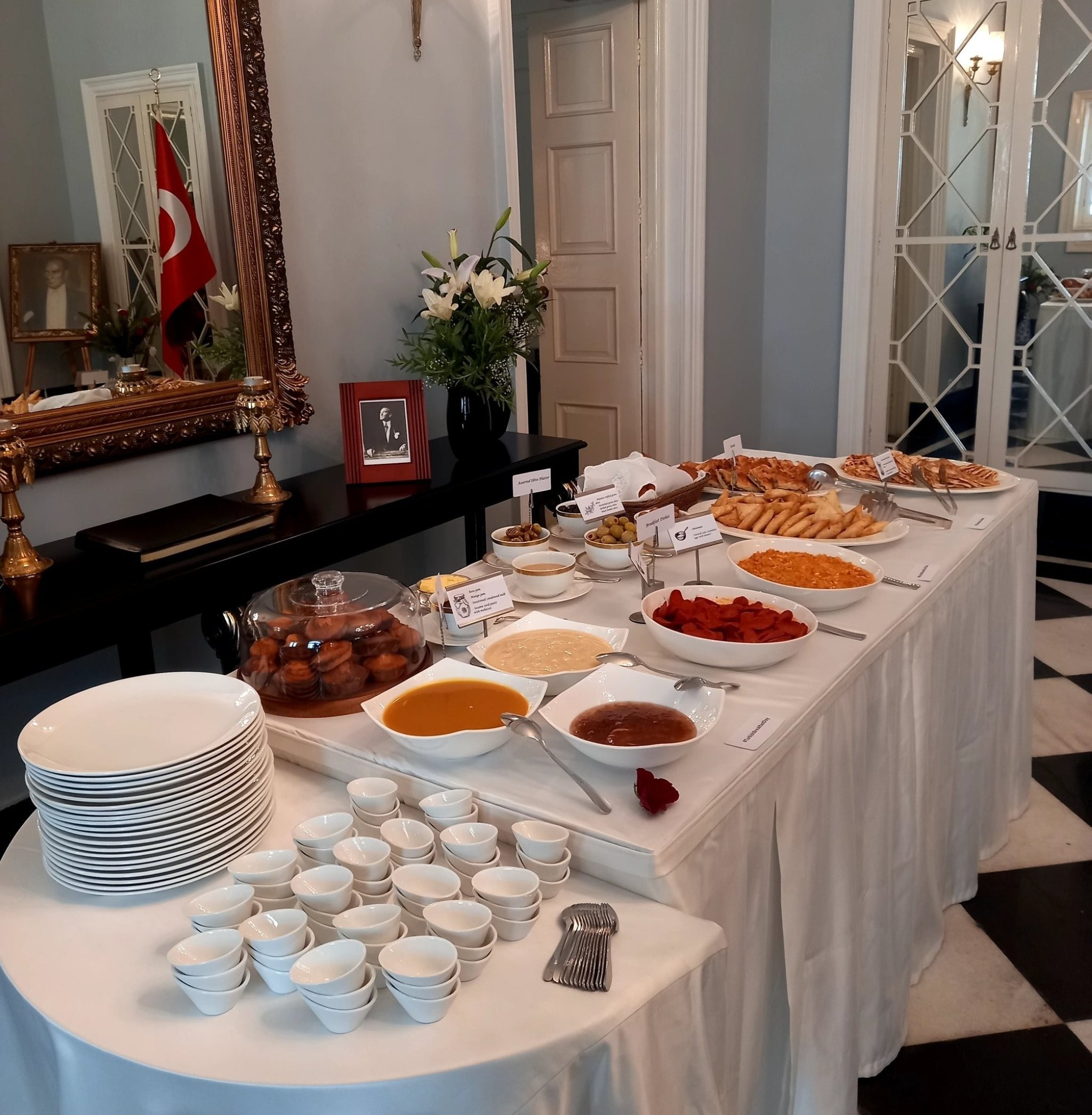 Pemandangan dari Hari Sarapan Turki, yang diselenggarakan oleh Kedutaan Besar Turki di New Delhi, (Twitter / Kedutaan Besar Turki di New Delhi)