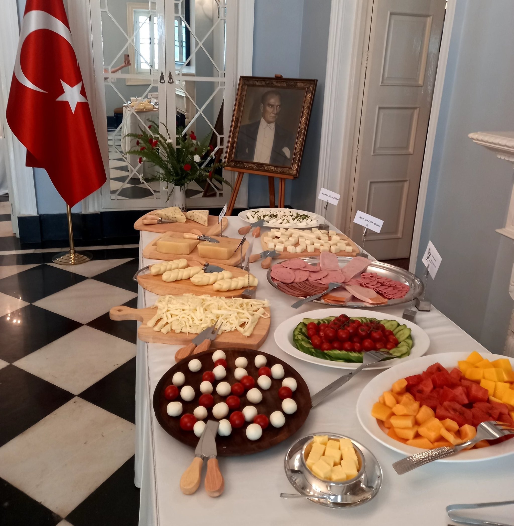 A view from the Turkish Breakfast Day, organized by the Turkish Embassy in New Delhi, (Twitter / Turkish Embassy in New Delhi)