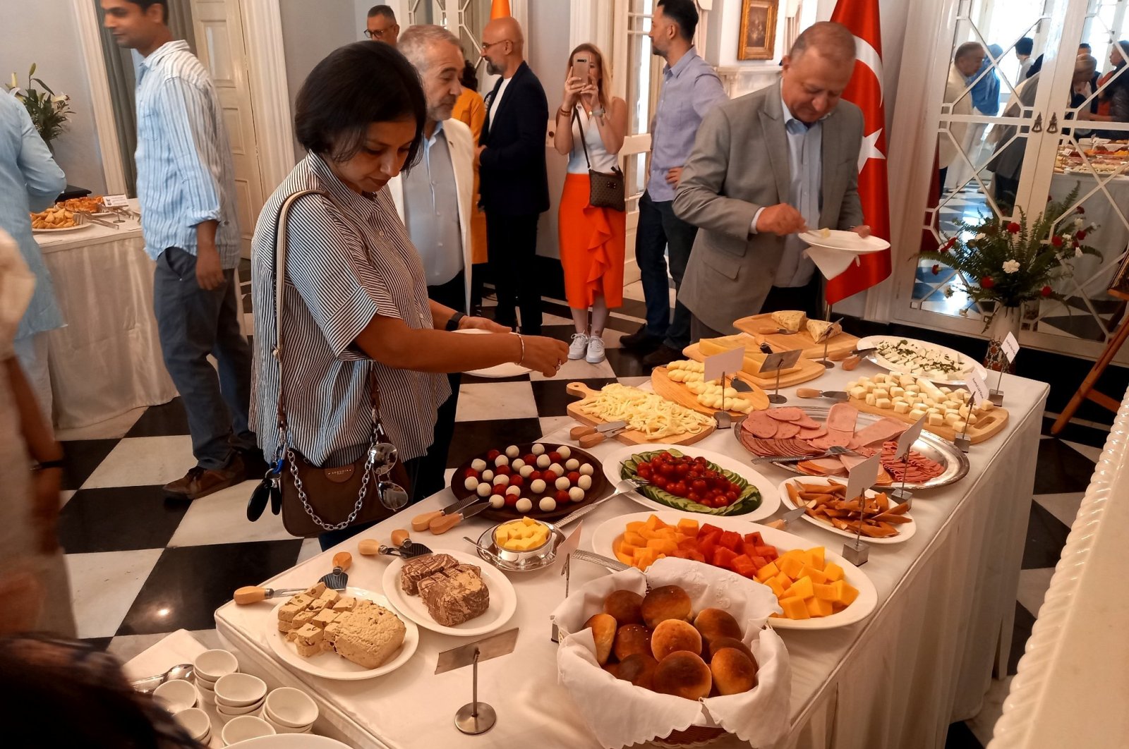 A view from the Turkish Breakfast Day, organized by the Turkish Embassy in New Delhi, (Twitter / Turkish Embassy in New Delhi)