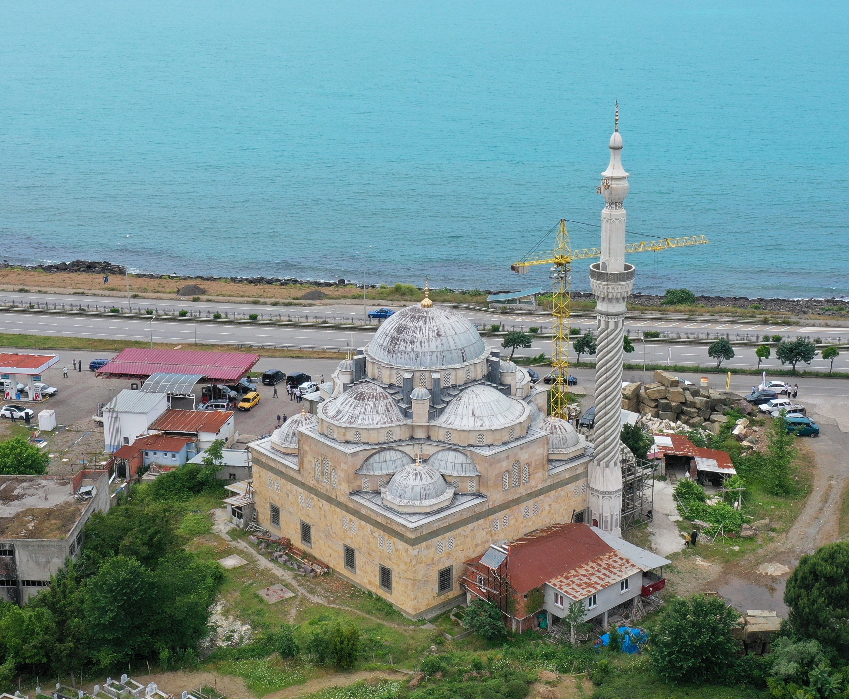 A view of the mosque, in Eynesil, Giresun, northern Turkey, Jun. 19, 2022. (AA PHOTO) 