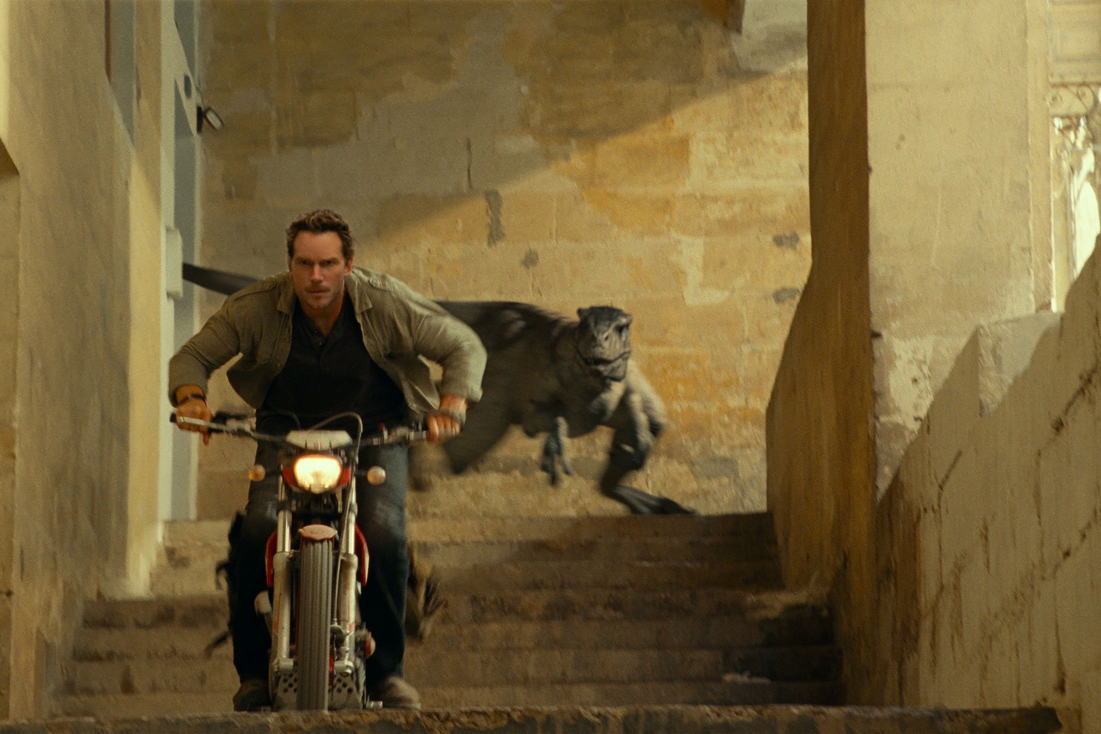 Chris Pratt, in a scene from the film 