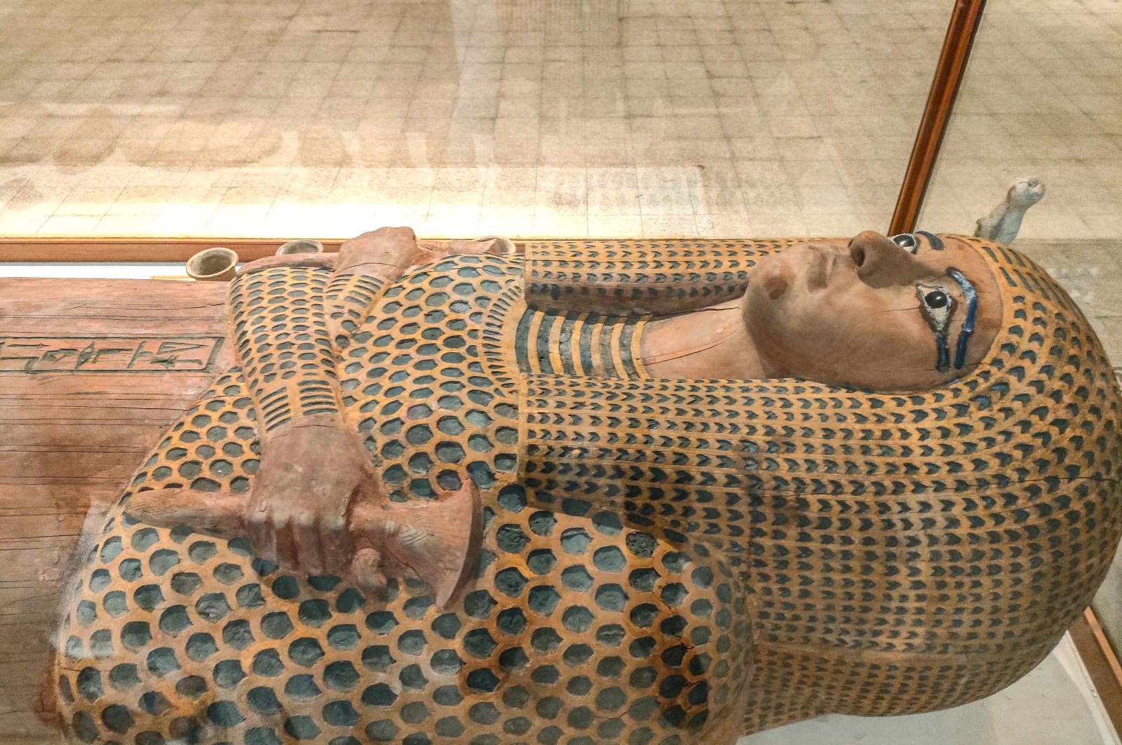 An artifact from the Egyptian Museum, Cairo, Egypt, June 17, 2022. (AA Photo)