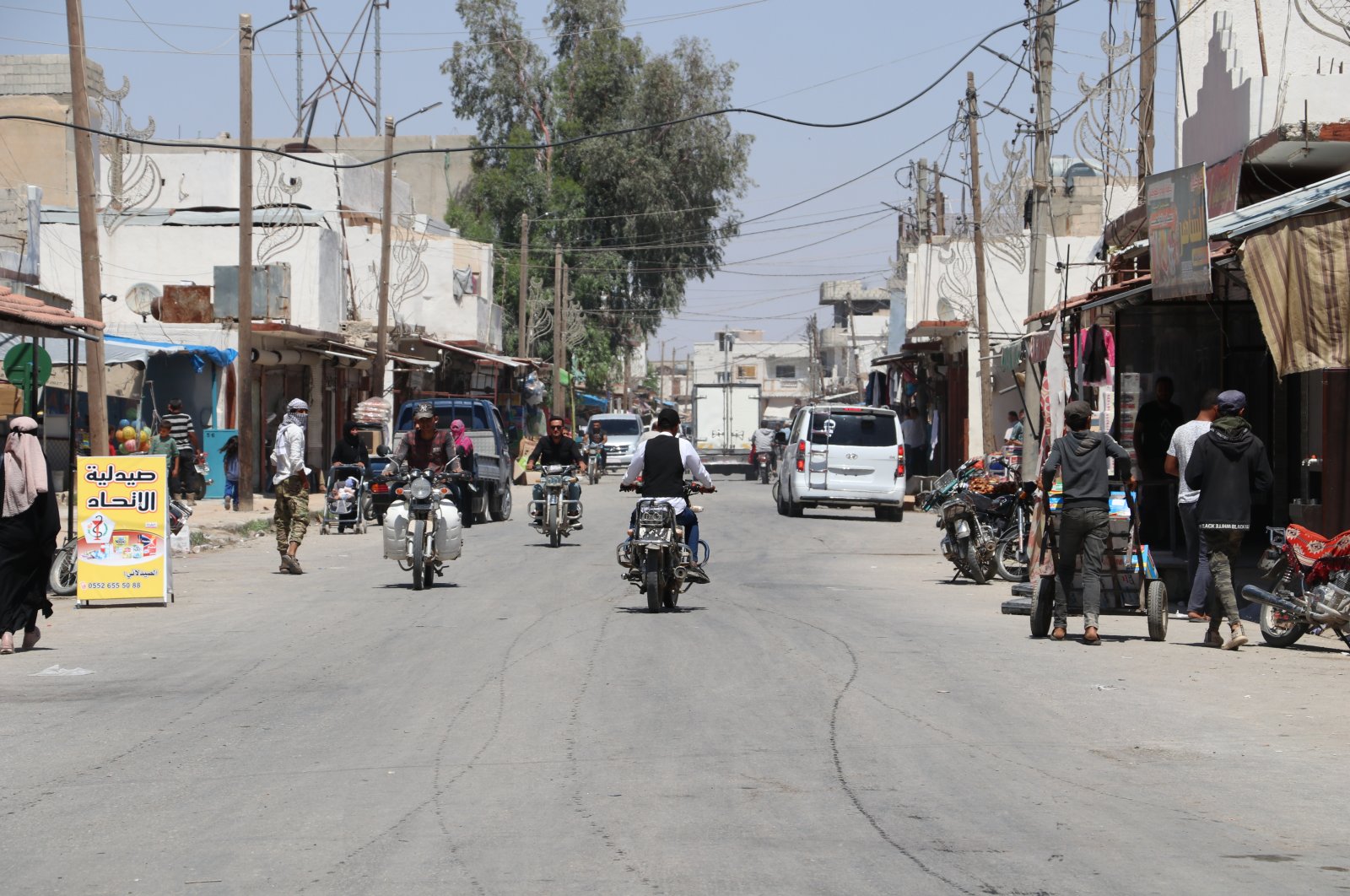 Tal Abyad has been revived after Turkish reconstruction efforts, Syria, June 18, 2022. (AA Photo)