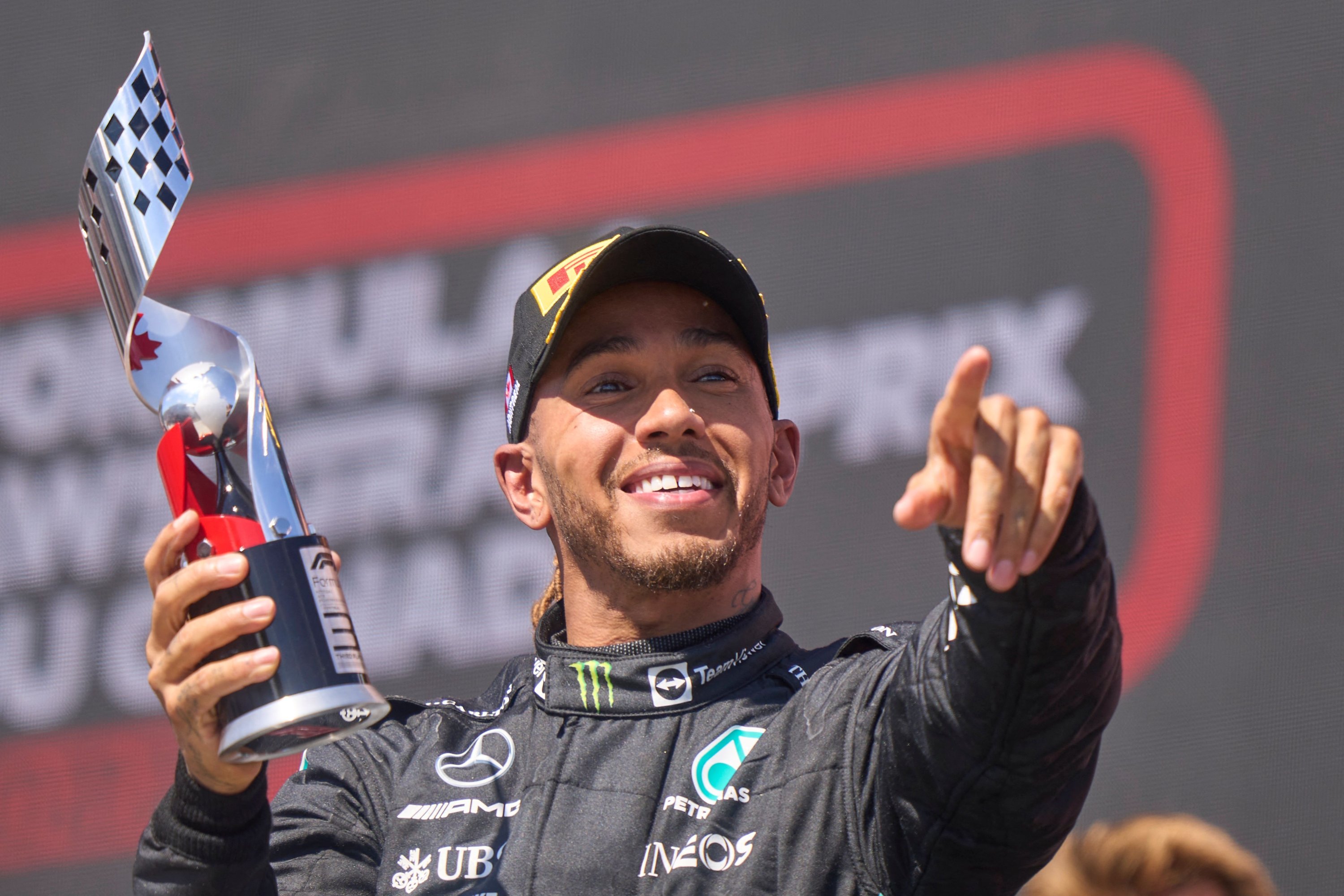 Veteran Hamilton 'overwhelmed' with podium finish at Canadian GP | Daily Sabah