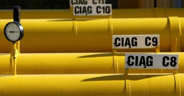 A gas installation is pictured at a Gaz-System gas compressor station in Rembelszczyzna, outside Warsaw, Poland, Oct. 13, 2010. (Reuters File Photo)