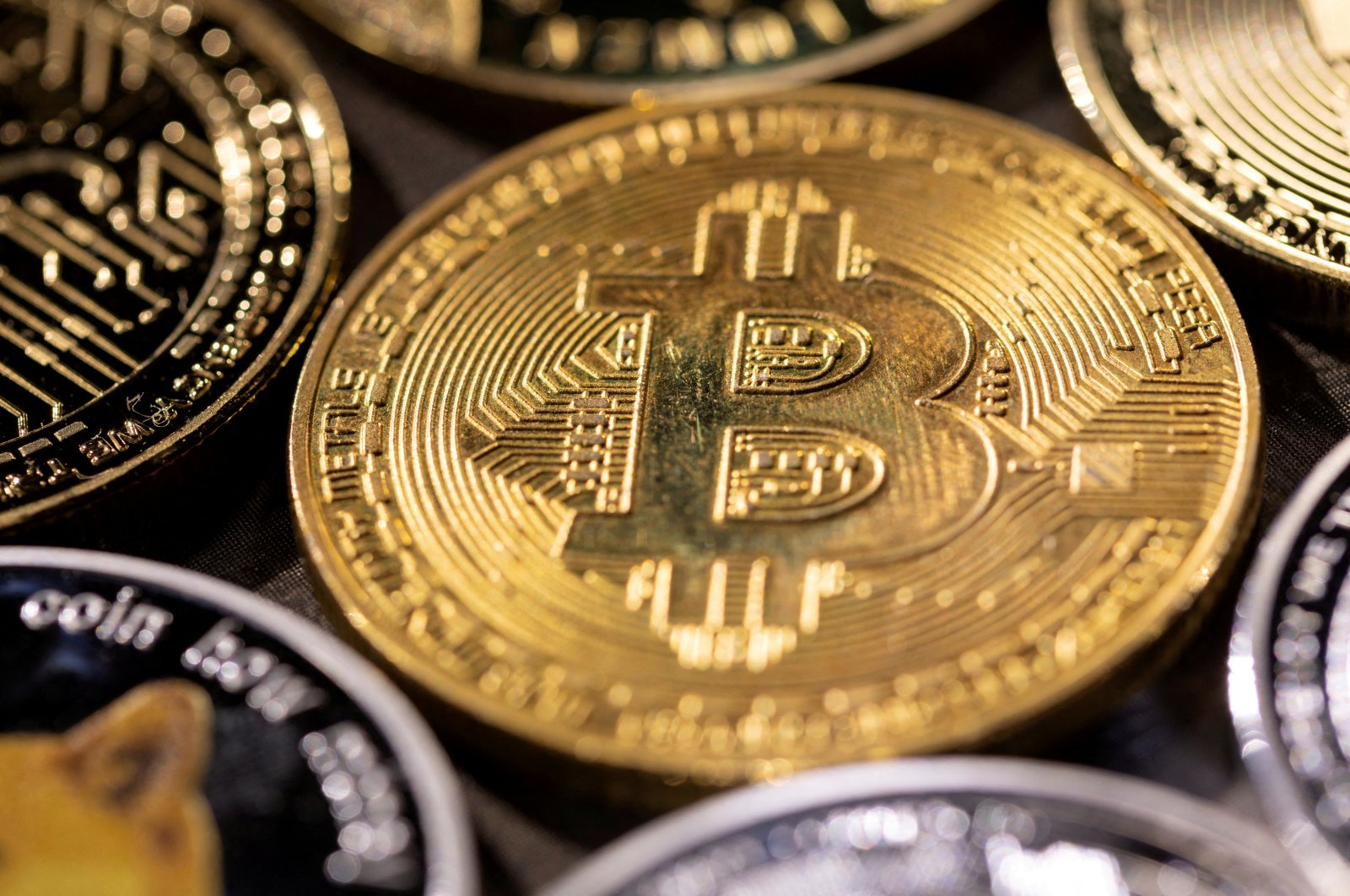 Representation of cryptocurrency bitcoin is seen in this illustration taken Nov. 29, 2021. (Reuters Photo)