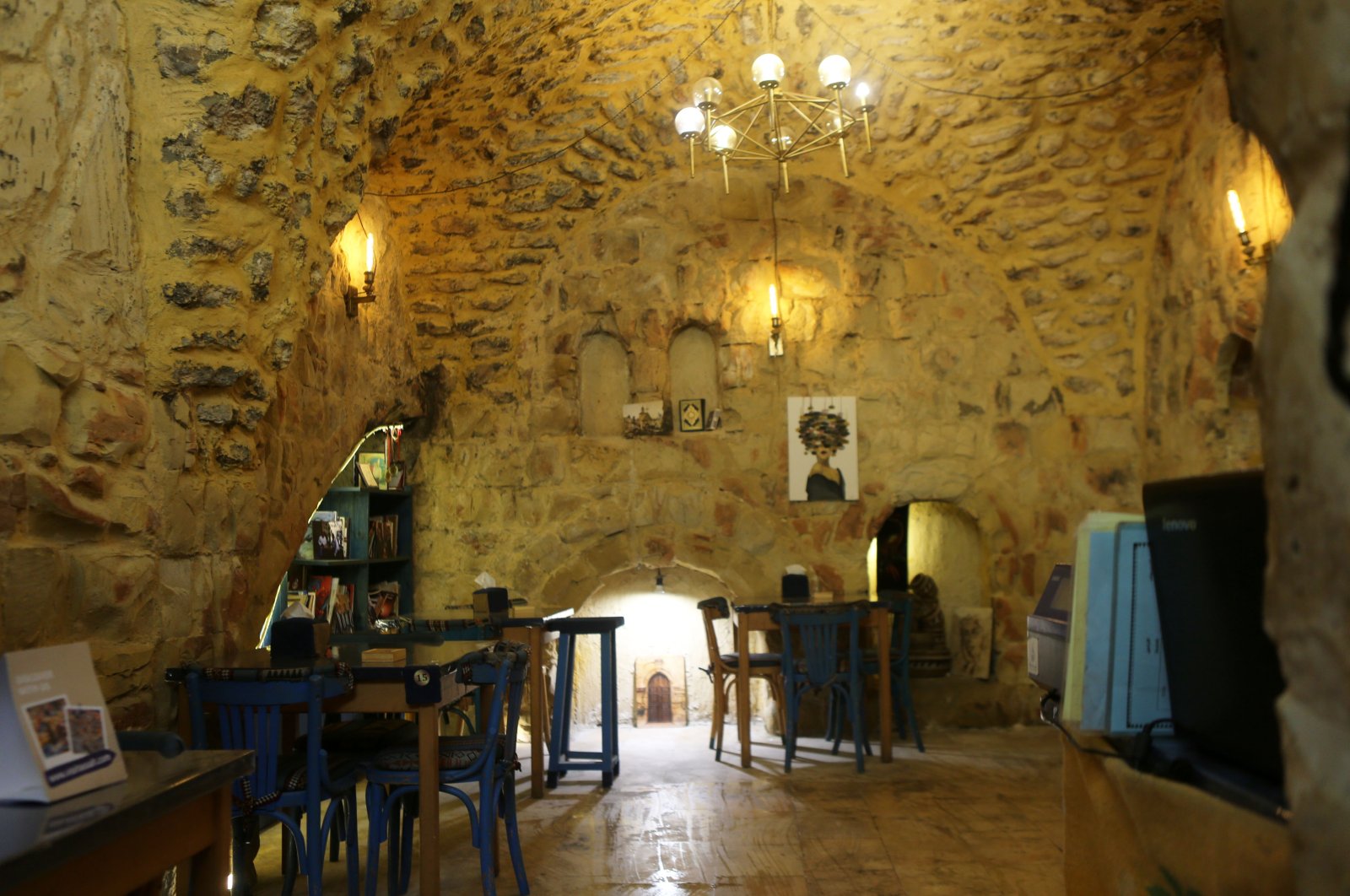 An interior view of Iskandarani in Salt, Jordan, June 19, 2022. (AA Photo)