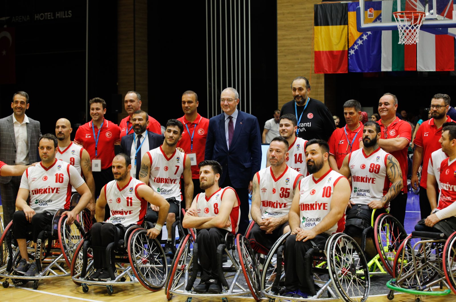 Tim bola basket kursi roda Turki dinobatkan sebagai juara Eropa