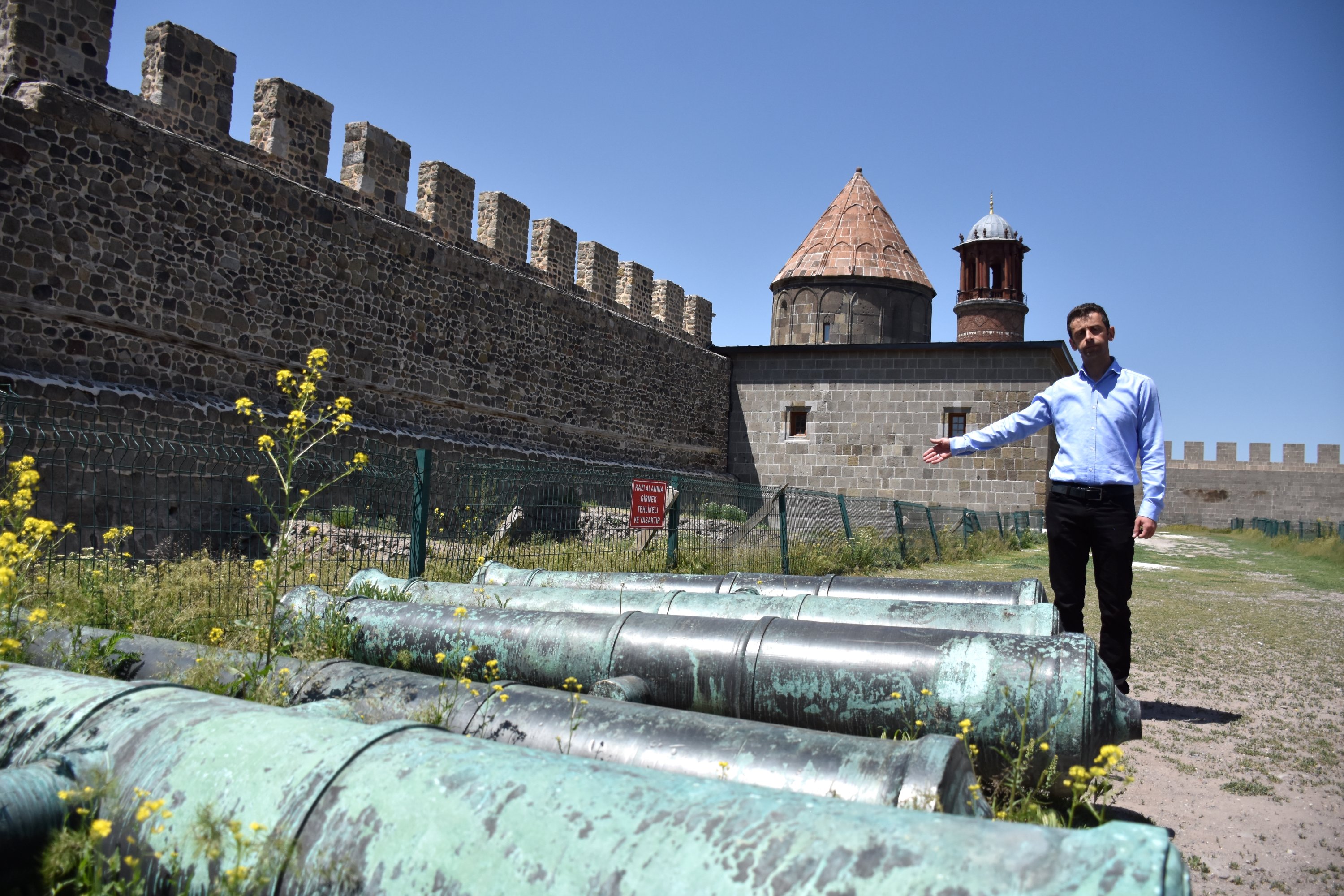 A view from the Erzurum Castle, Erzurum, eastern Turkey, June 21, 2022. (AA) 