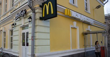A closed McDonald's restaurant is seen in Moscow, Russia, May 20, 2022. (Photo by Getty Images)