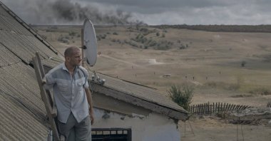 A scene from the film "Klondike."