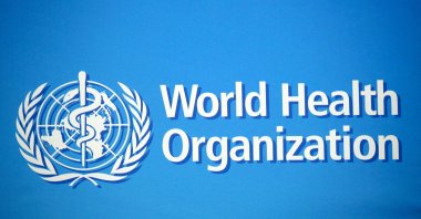 A logo is pictured at the World Health Organization (WHO) building in Geneva, Switzerland, Feb. 2, 2020. (Reuters Photo)