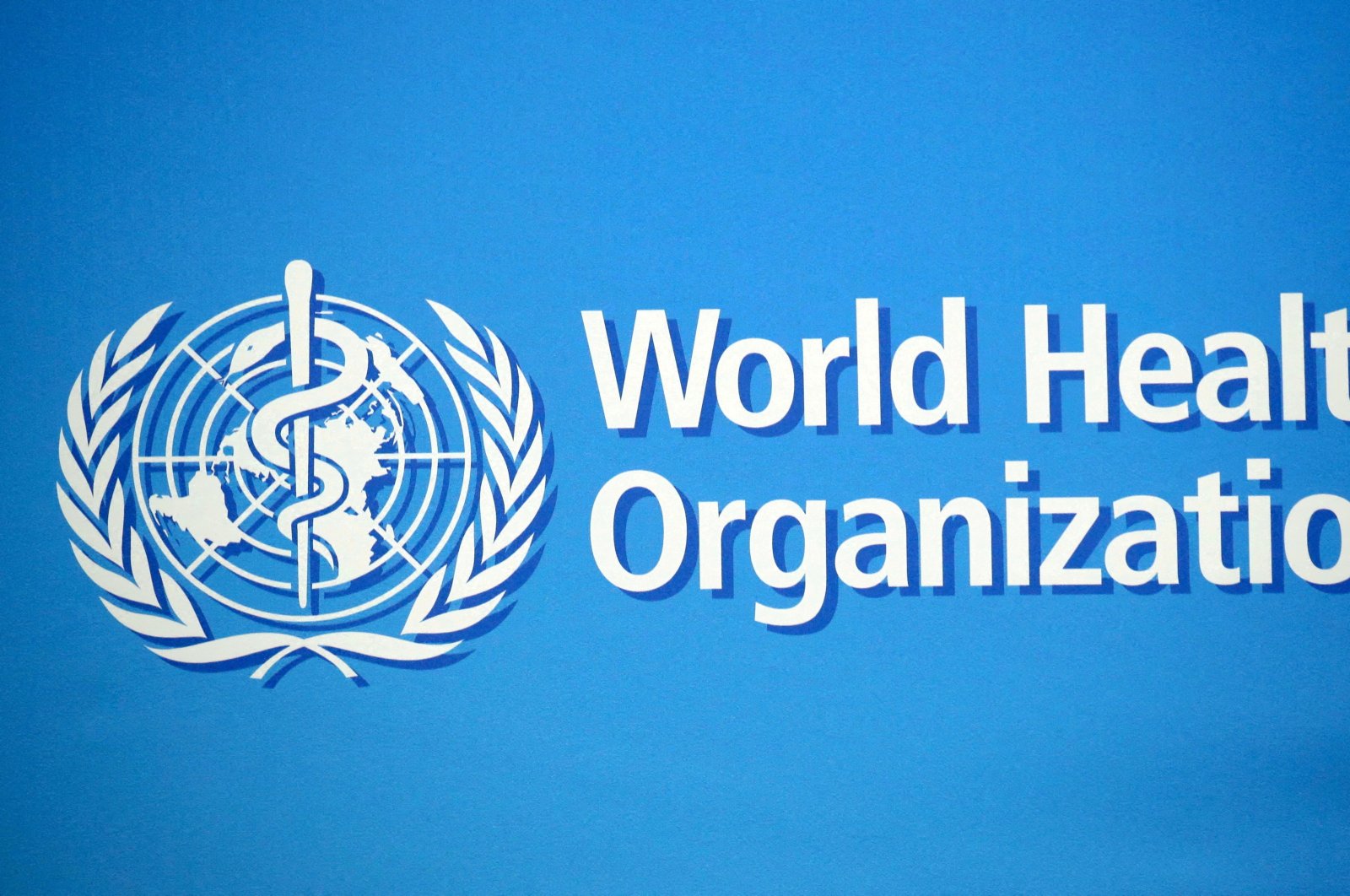 A logo is pictured at the World Health Organization (WHO) building in Geneva, Switzerland, Feb. 2, 2020. (Reuters Photo)