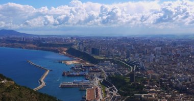 A view from above in the state of Oran, Algeria.