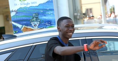 Khabane Lame at the Giffoni Film Festival 50 Plus, Giffoni Valle Piana, Salerno, Italy, July 23, 2021. (Shutterstock Photo)