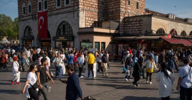 People walk in Istanbul, Turkey, May 14, 2022. (Getty Images) 