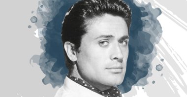 This photo shows veteran Turkish actor Cüneyt Arkın. (Edited by Büşra Öztürk)
