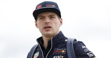 Red Bull's Max Verstappen ahead of the F1 British GP, Silverstone, England, June 30, 2022. (Reuters Photo)