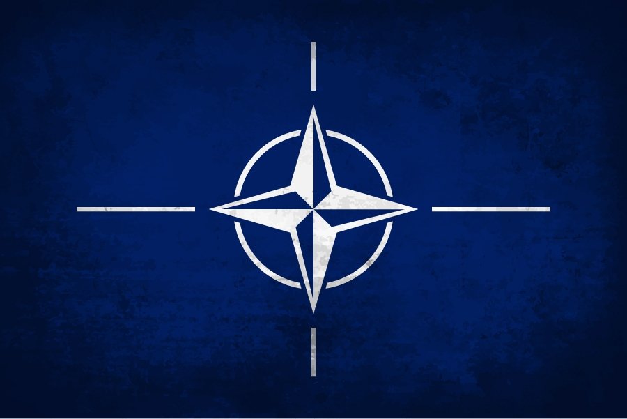 Illustration of the NATO emblem by Shutterstock.