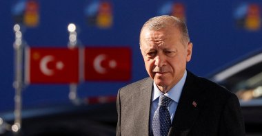 President Recep Tayyip Erdoğan attends a NATO summit in Madrid, Spain, June 30, 2022. (Reuters Photo)
