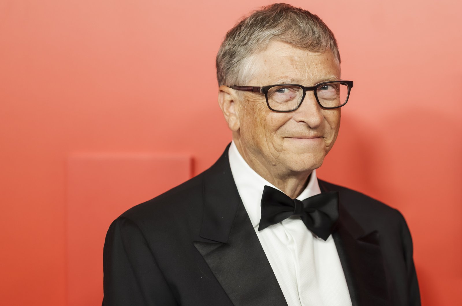 Microsoft founder Bill Gates poses on the red carpet at the Time 100 Gala, New York, U.S., June 8, 2022. (EPA Photo)