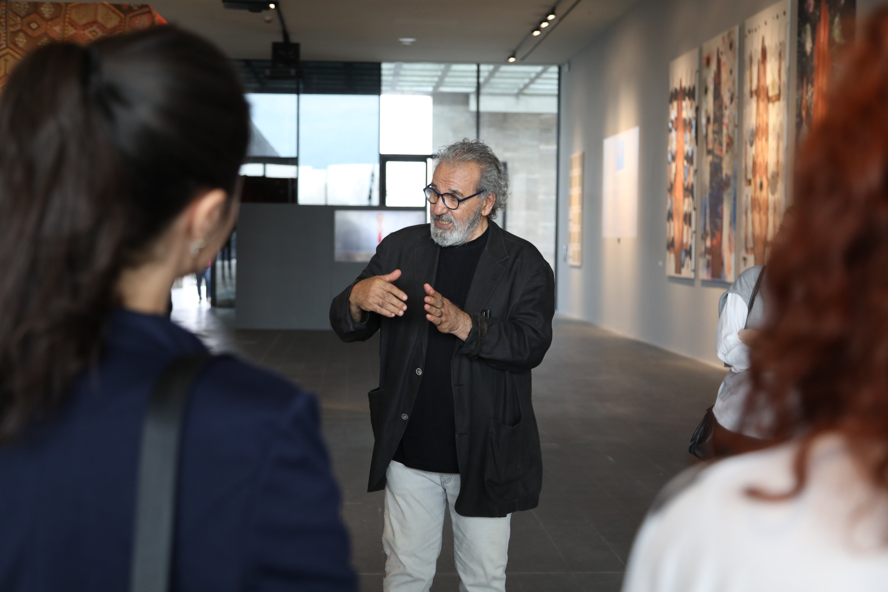 Hüsamettin Koçan will provide guided tours for his 'The Thorn in My Foot' at Atatürk Cultural Center, Istanbul. (Courtesy of AKM) 