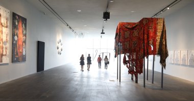 A view from "The Thorn in My Foot" at Atatürk Cultural Center, Istanbul. (Courtesy of AKM) 