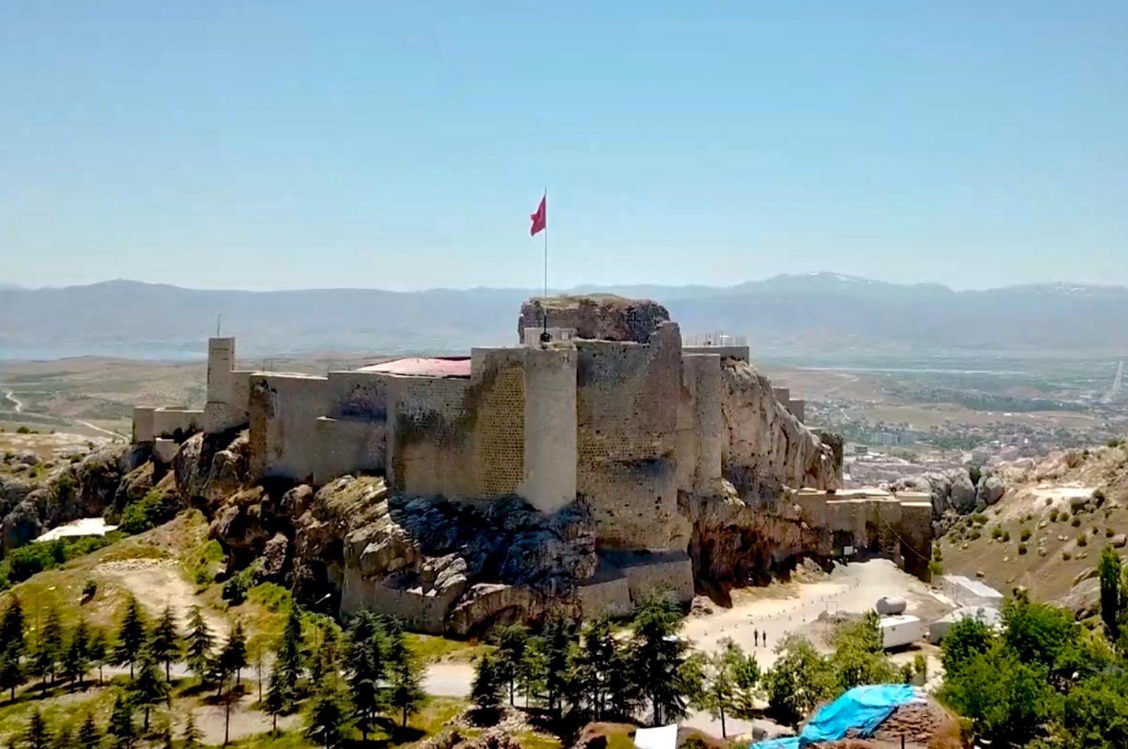 A view from Harput Castle, Elazığ, eastern Turkey, July 4, 2022. (AA)