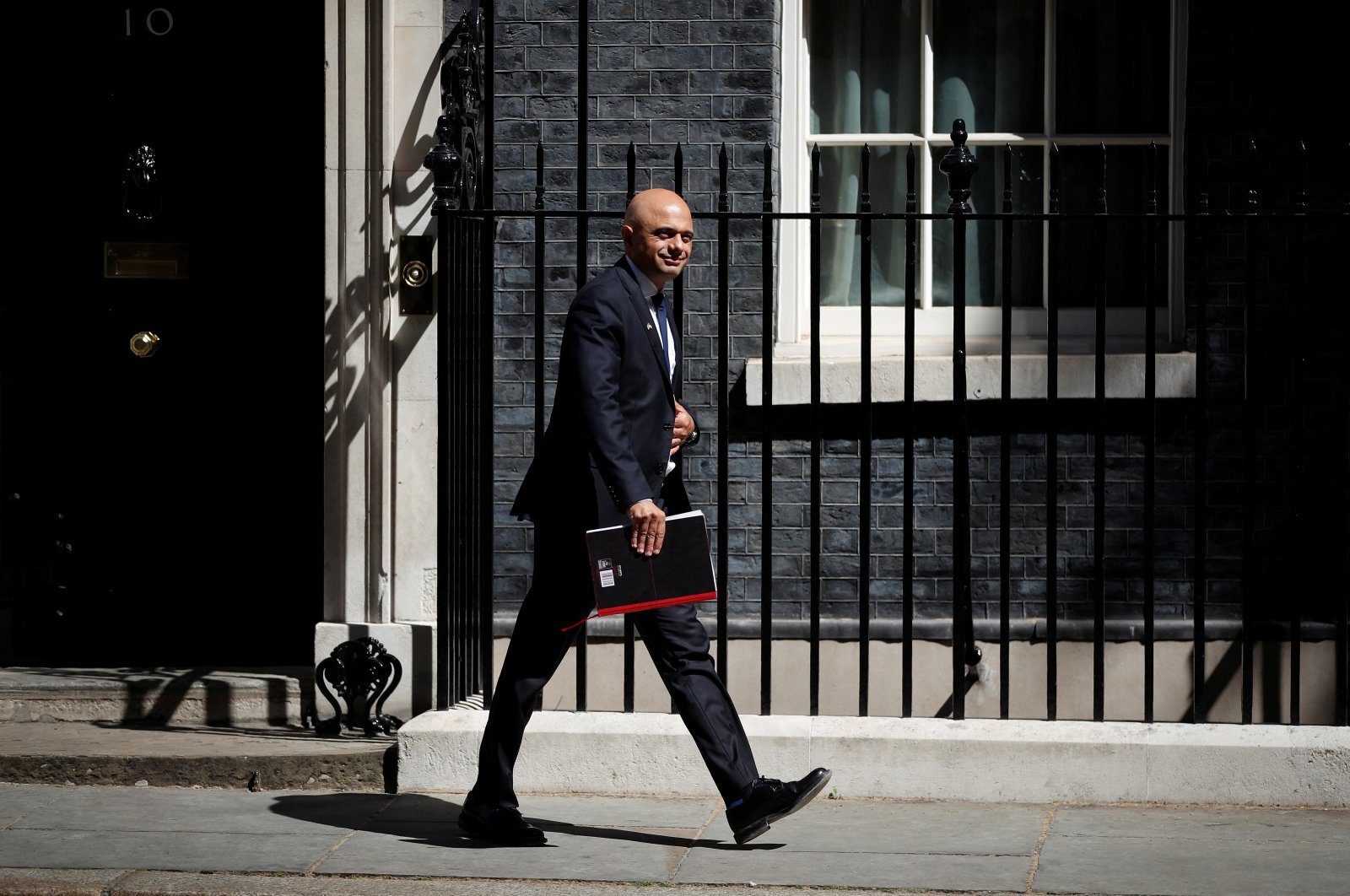 Former British Secretary of State for Health & Social Care Sajid Javid leaves after a weekly Cabinet meeting at 10 Downing Street, London, U.K., July 5, 2022. (Reuters Photo)