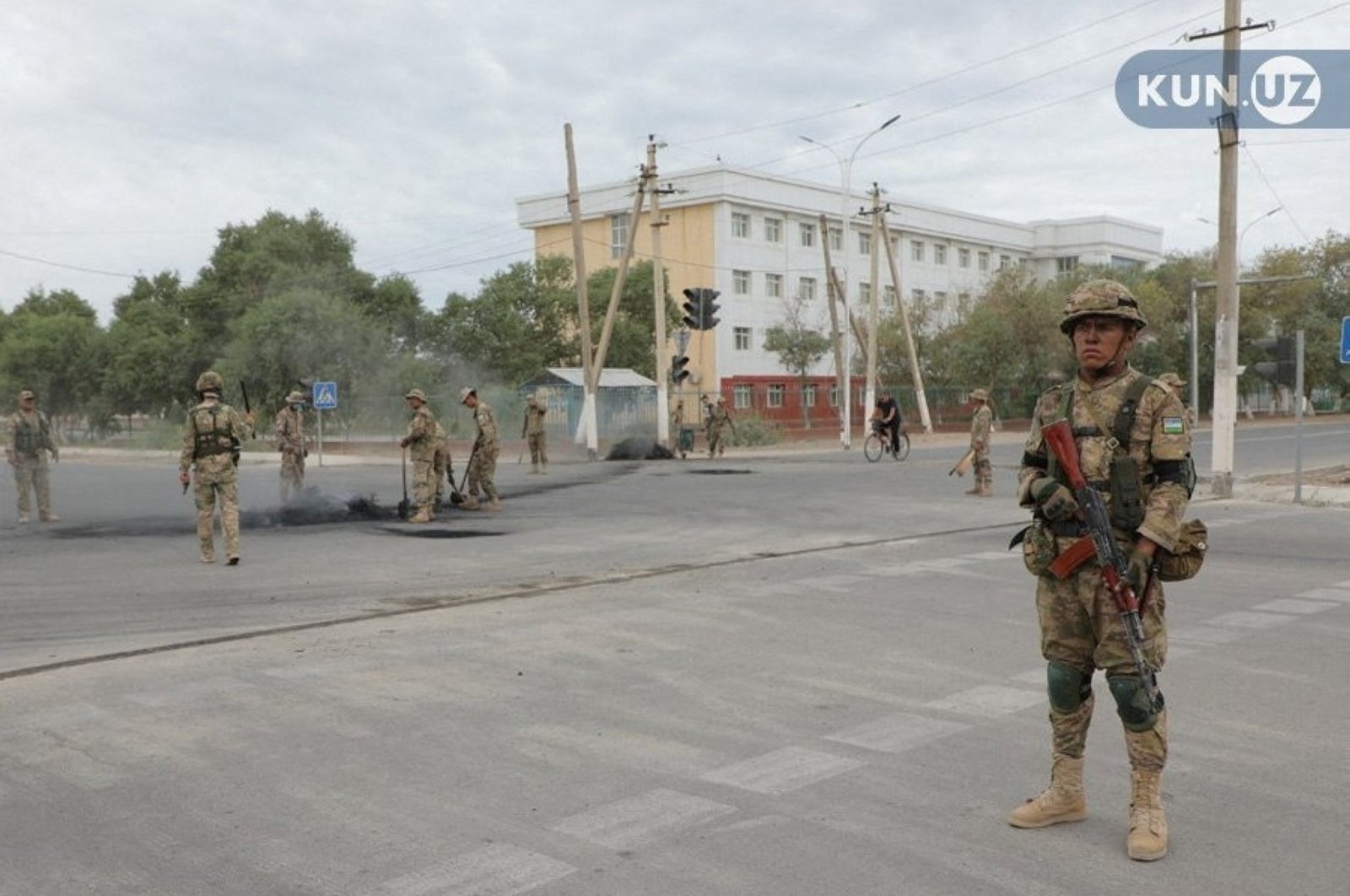 Penembakan dari Afghanistan menyebabkan kerusakan di Uzbekistan