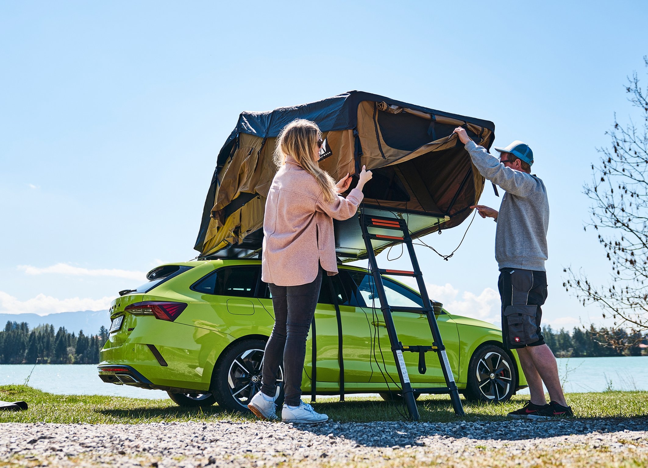 New style of camping: Roof tents for cars offer unique experience