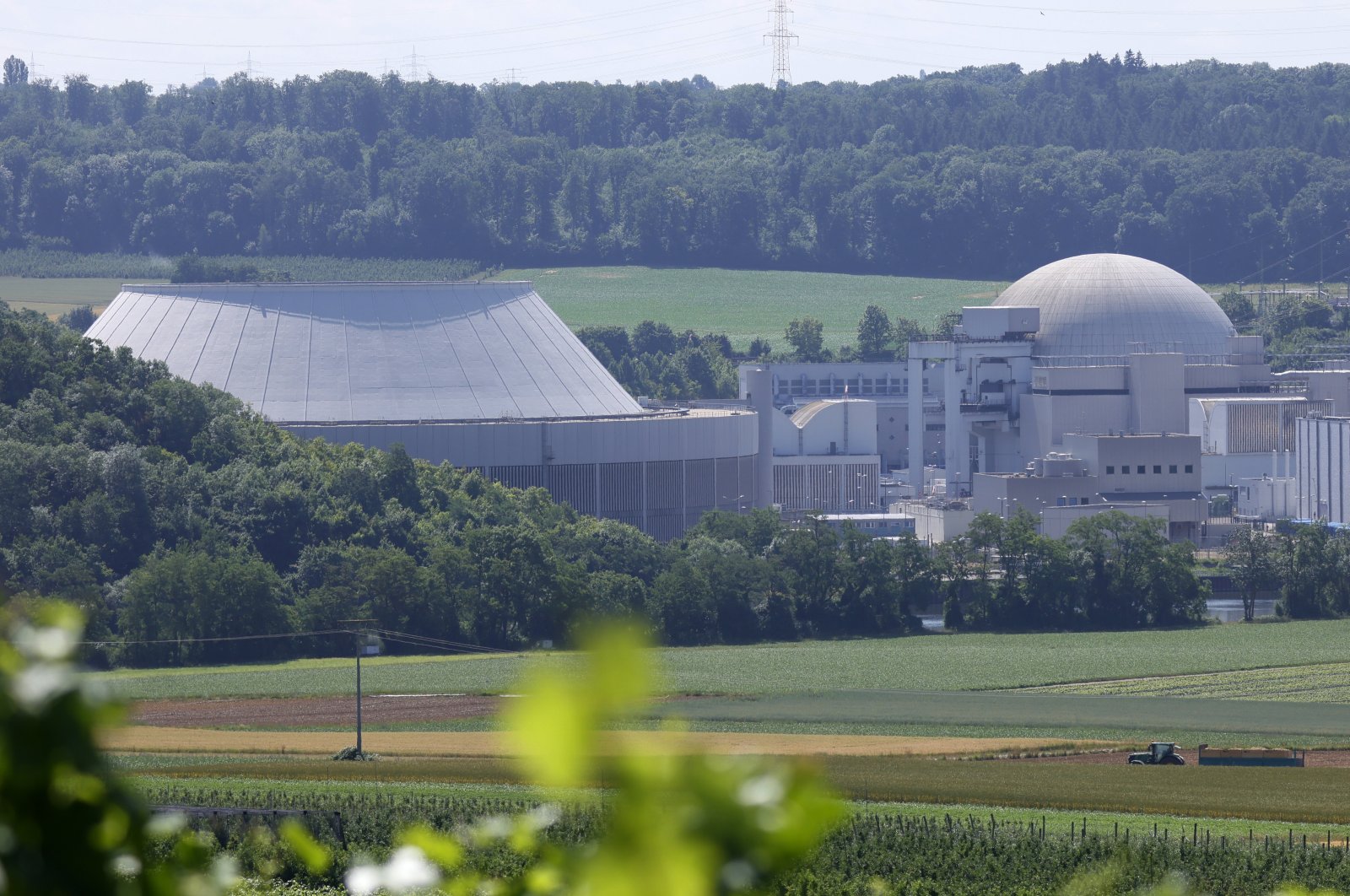 The nuclear power plant in Neckarwestheim, Germany, June 23, 2022. (EPA Photo)