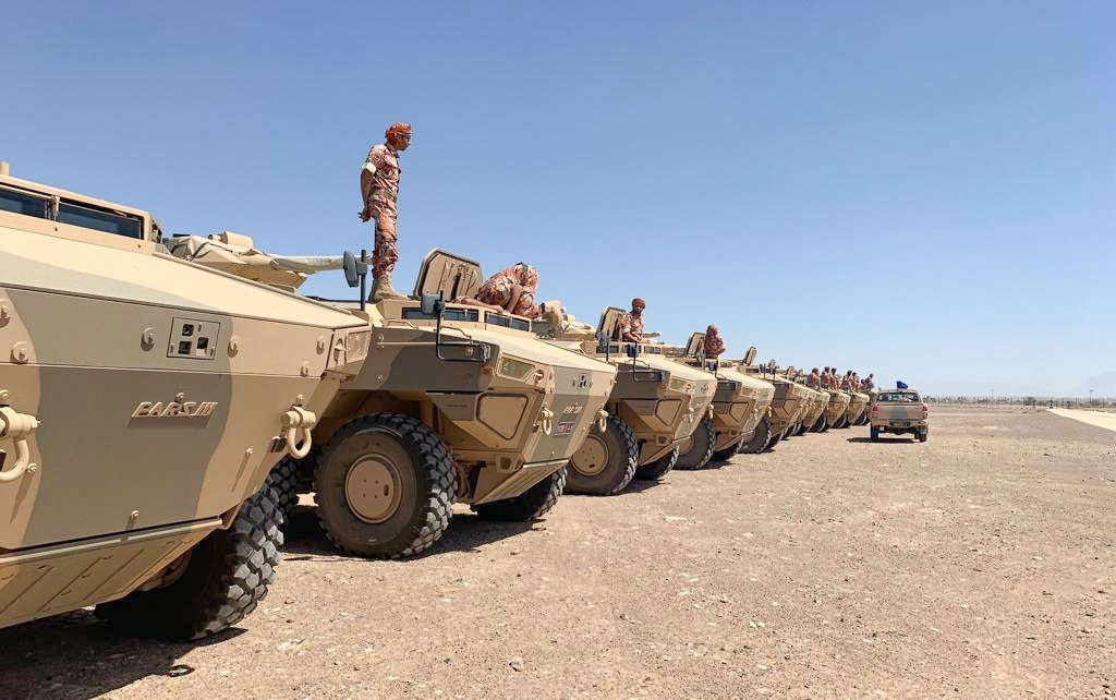 FNSS armored land vehicles delivered to Oman seen in this photo provided on July 7, 2022. (Courtesy of FNSS)
