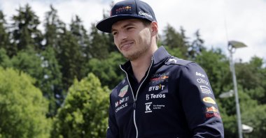 Red Bull's Max Verstappen ahead of the F1 Austrian GP, Spielberg, Austria, July 8, 2022. (Reuters Photo)